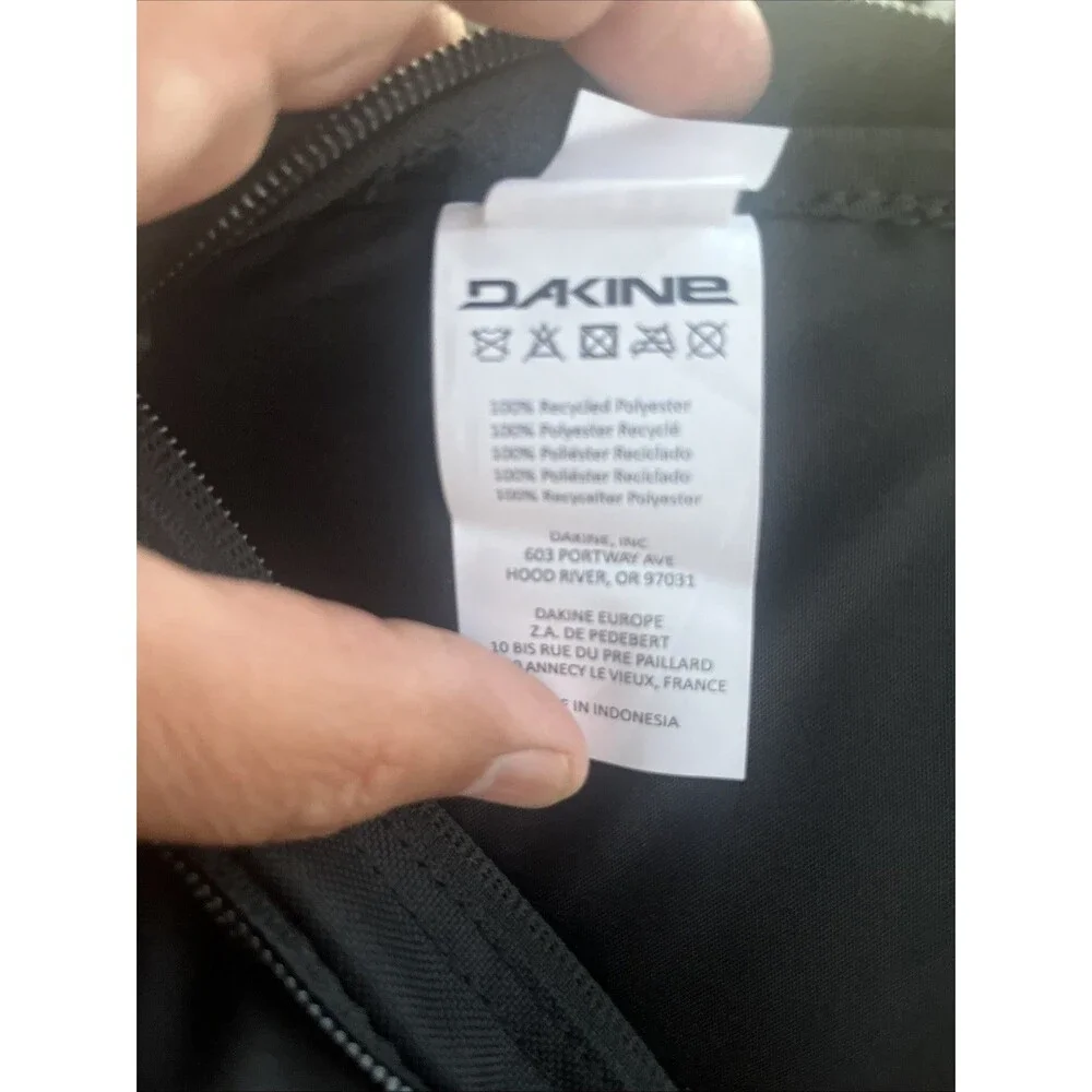 DAKINE Duel 25 Ll Snowboard & Skateboard Sport Backpack Padded Pockets Black